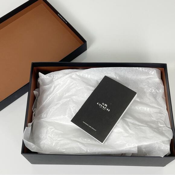 NEW Coach Dannie Block Heel Western Style Leather Ankle Boots Booties Saddle 7 - Picture 9 of 10